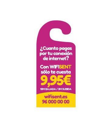 PAP.YOSAN 230gr COLGADOR/PERCHA INFORM.