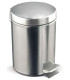 PAPELERA ACERO INOX ROCADA PEDAL 20 LITR