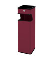 PAPEL.CENICERO CILINDRO METAL B-33 BU