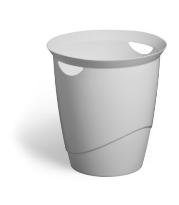 PAPELERA DURABLE ECO C. 16L GRIS