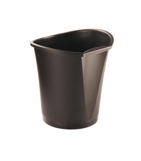 PAPELERA ESSELTE BASKO NEGRA 18 LITROS