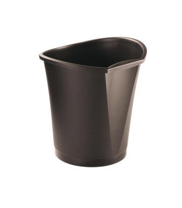 PAPELERA ESSELTE BASKO NEGRA 18 LITROS
