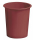 PAPELERA PLASTICO FAIBO 14 L BURDEOS