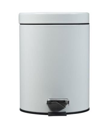 PAPELERA PL. CEP C/TAPA PEDAL 5L GRIS