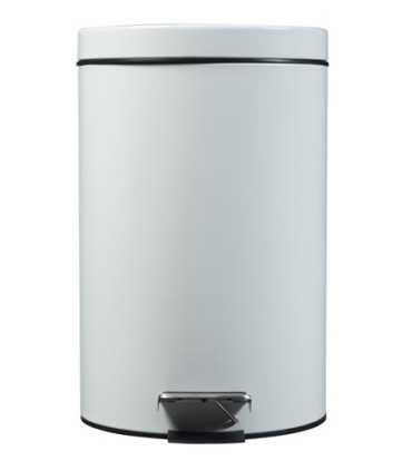 PAPELERA PL. CEP C/TAPA PEDAL 14L GRIS