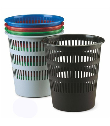 PAPELERA REJILLA FAIBO 12 L VERDE