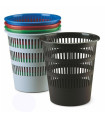PAPELERA REJILLA FAIBO 12 L VERDE