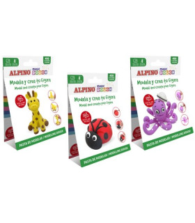PASTA MODELAR ALPINO MAGIC ANIMALS EX.15