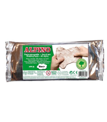 PASTA MODELAR ALPINO 500 GR. BLANCA