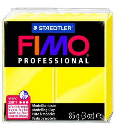 PASTA MODELAR FIMO PROF. AMARILLO 85GR