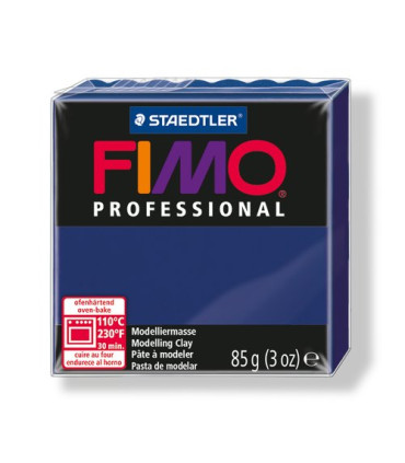 PASTA MODELAR FIMO PROF. AZUL MARINO 85G