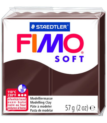 PASTA MODELAR FIMO SOFT CHOCOLATE 57GR