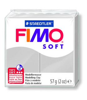 PASTA MODELAR FIMO SOFT GRIS DELFIN 57GR