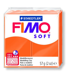 PASTA MODELAR FIMO SOFT NARANJA 57GR