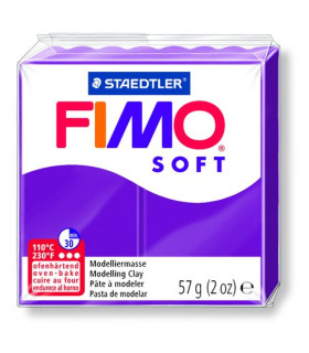 PASTA MODELAR FIMO SOFT PURPURA 57GR