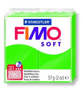 PASTA MODELAR FIMO SOFT VERDE TROP. 57GR