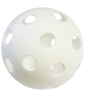 PELOTA HOCKEY/FLOORBALL C/AGUJEROS 100mm