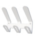 PERCHERO PARED EC/02 3 COLGADORES BLANCO