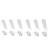 PERCHERO PARED EC/02 6 COLGADORES BLANCO