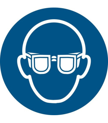 PICTOGRAMA  GAFAS PROTECC. OBLIGAT.  B/1