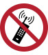 PICTOGRAMA  PROHIBIDO USO MOVILES  B/1
