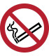 PICTOGRAMA  PROHIBIDO FUMAR  B/1
