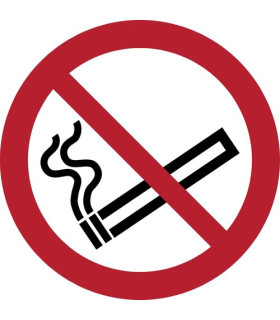 PICTOGRAMA  PROHIBIDO FUMAR  B/1