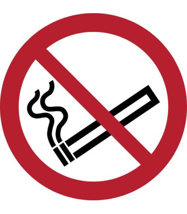 PICTOGRAMA  PROHIBIDO FUMAR  B/1