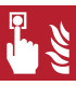 PICTOGRAMA  PUNTO ALARMA INCENDIO  B/1