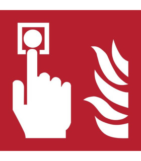PICTOGRAMA  PUNTO ALARMA INCENDIO  B/1