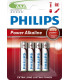 PILAS PHILIPS LR03 SUPER ALCALINA B/4