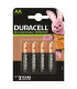 PILAS DURACELL RECARGABLES AA B/4