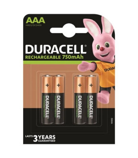 PILAS DURACELL RECARGABLES AAA B/4