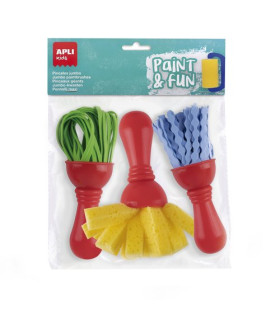 PINCEL APLI MAXI SURTIDO BOLSA DE 3