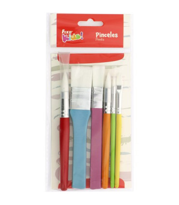 PINCEL FIXOKIDS SET de 6