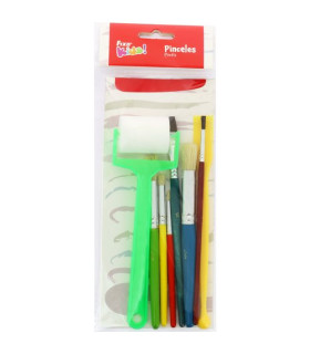PINCEL FIXOKIDS SET de 8