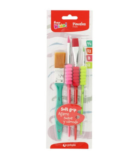 PINCEL FIXOKIDS SET de 4