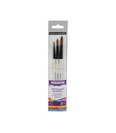 PINCEL DALER ROWNEY GRADUATE M.CORTO B/3