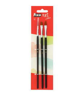 PINCEL FIXOART SET de 3 (Nº 4)
