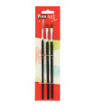 PINCEL FIXOART SET de 3 (Nº 4)