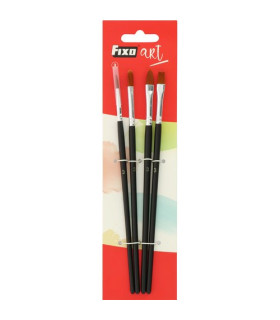 PINCEL FIXOART SET de 4 (Nº 3)
