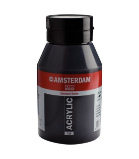 PINTURA ACRIL.AMSTERDAM 1000 ml NEGRO OX