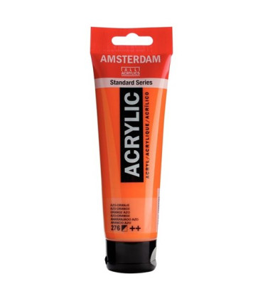 PINTURA ACRIL.AMSTERDAM 120 ml ANARANJAD