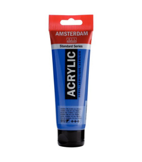 PINTURA ACRIL.AMSTERDAM 120 ml AZUL COB.