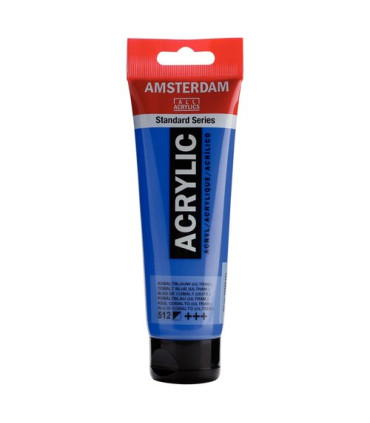 PINTURA ACRIL.AMSTERDAM 120 ml AZUL COB.