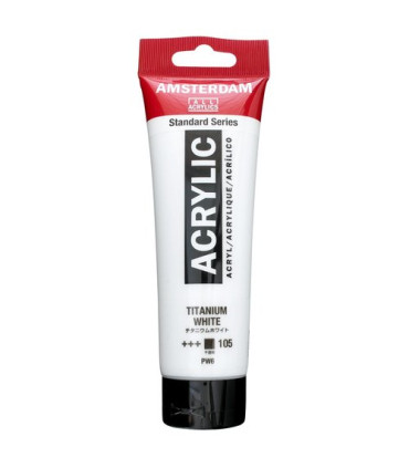 PINTURA ACRIL.AMSTERDAM 120 ml BLANCO