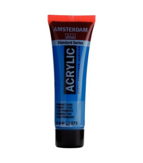 PINTURA ACRIL.AMSTERDAM  20 ml CIAN PRIM
