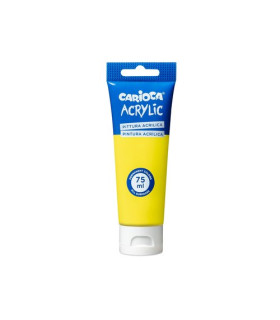 PINTURA ACRIL. CARIOCA 75 ml AMARILLO LI