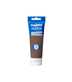 PINTURA ACRIL. CARIOCA 75 ml COBRE