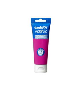 PINTURA ACRIL. CARIOCA 75 ml MAGENTA